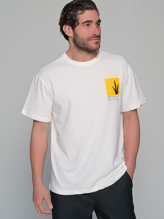 Golden T-shirt Λευκό