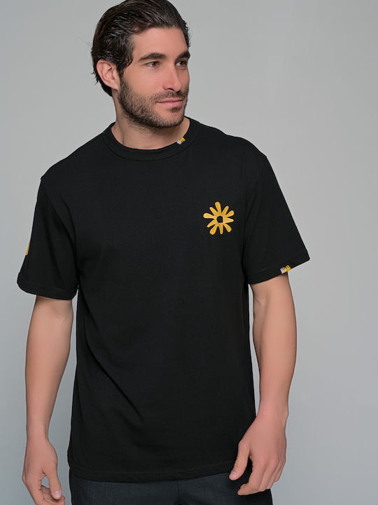 Guru T-shirt Μαυρο