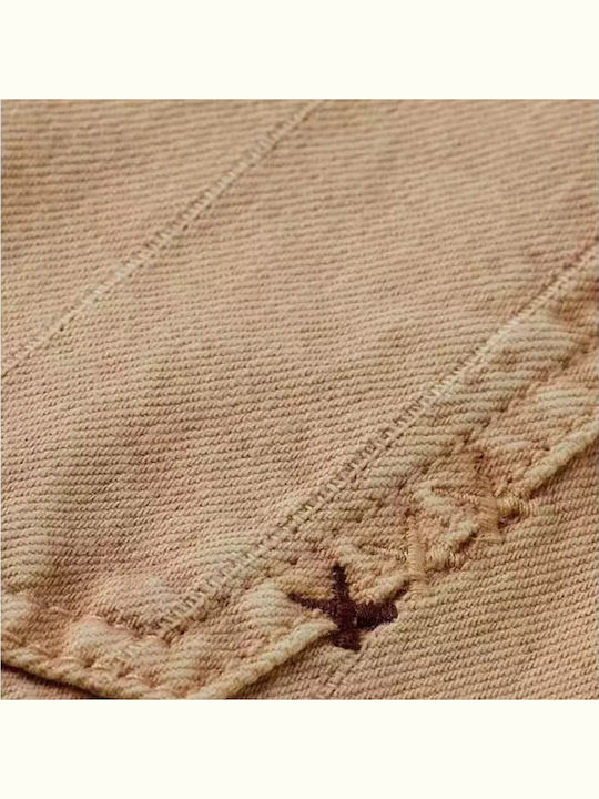 The Tide Women's Jean Trousers in Balloon Line Desert Sand