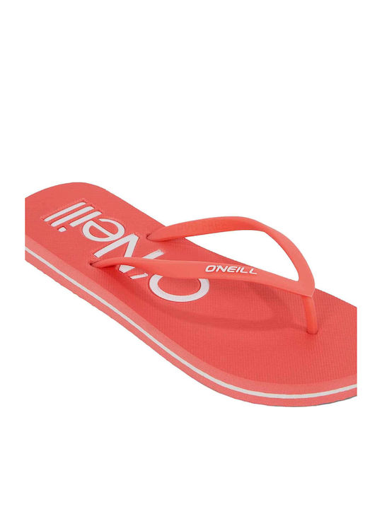 Profile Logo Women's Flip Flops Red
