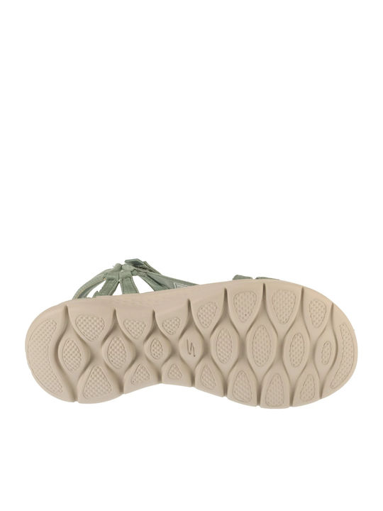 Go Walk Flex Sublime Sandale Casual Damă Sporty Verzi
