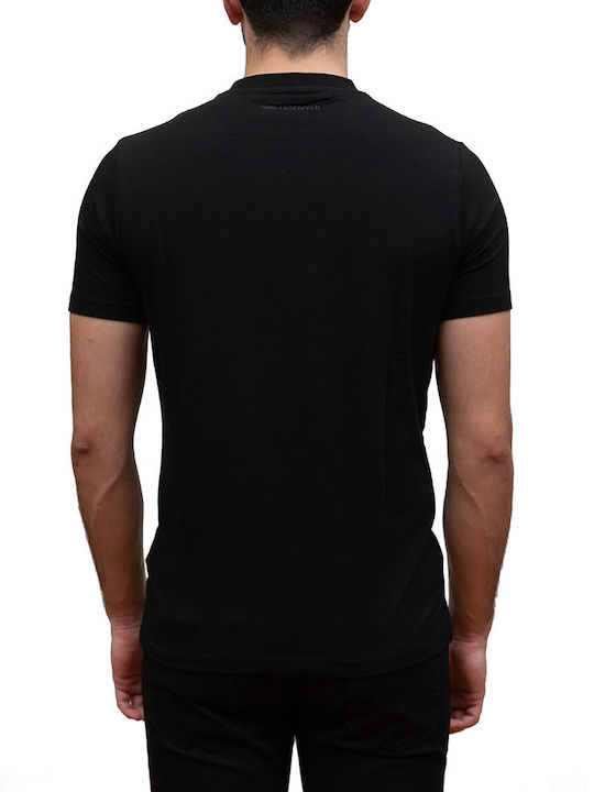 T-shirt Μαύρο