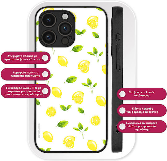 Калъф Sonique Fruit Series Samsung Galaxy Z Flip 4 Лимон 01