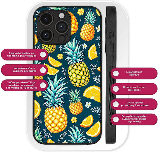 Sonique Fruit Series Case Honor 90 Smart 5g Honor X7b Pineapple