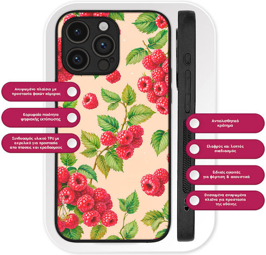 Sonique Fruit Series Case Huawei Pura 70 Ultra Raspberry
