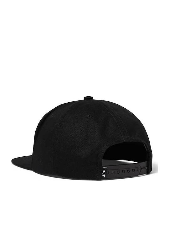 Huf Lucky 5 Panel Snapback Negru Huf Lucky 5 Panel Snapback Negru