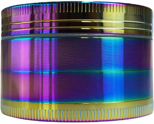 Grinder Τρίφτης Rainbow Kaleidoscope 50mm 4 Parts