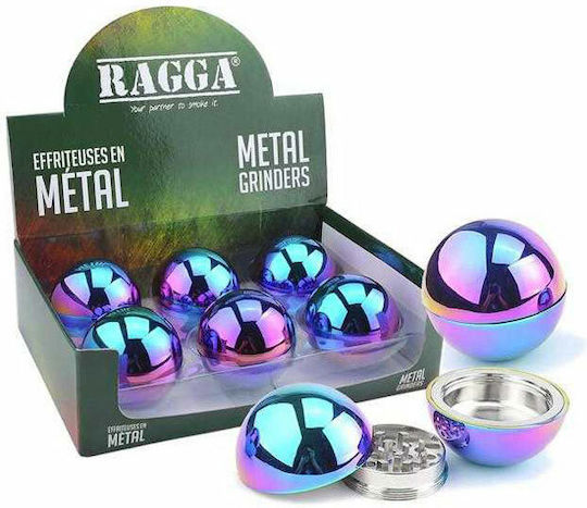 Grinder Τρίφτης Μεταλλικός Ball Rainbow 53mm 2 Parts