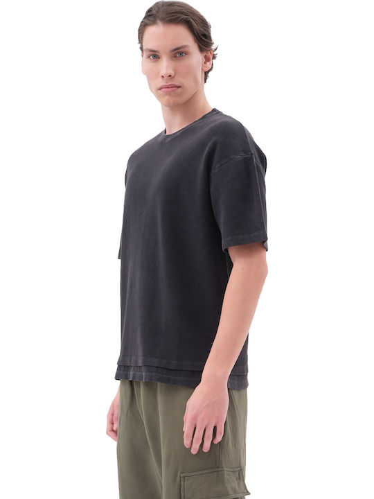 T-shirt Μαύρο