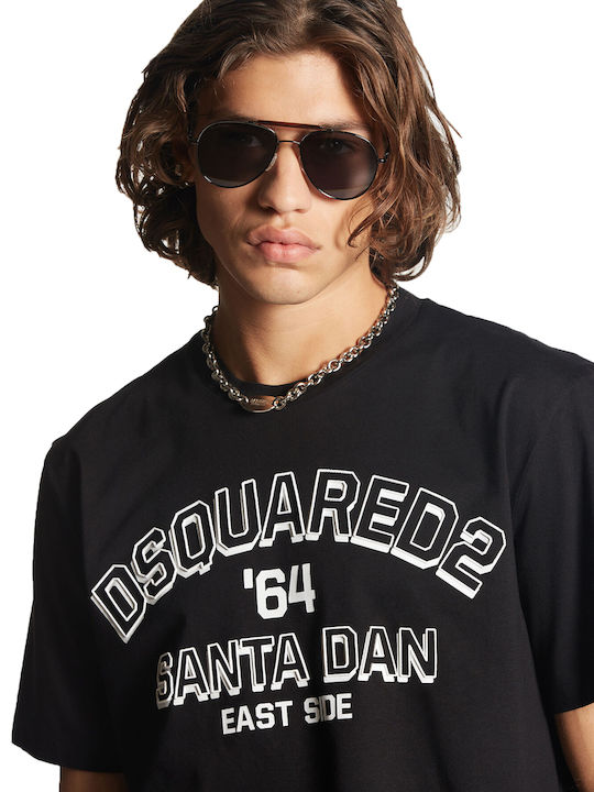 Santa Dan T-shirt Black