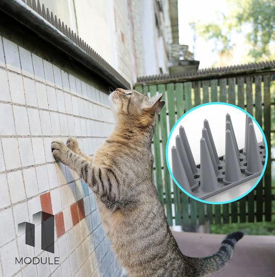 Module Set 48 pcs Repellent Spikes Birds / Cats 3727gr 0.5x0.05m