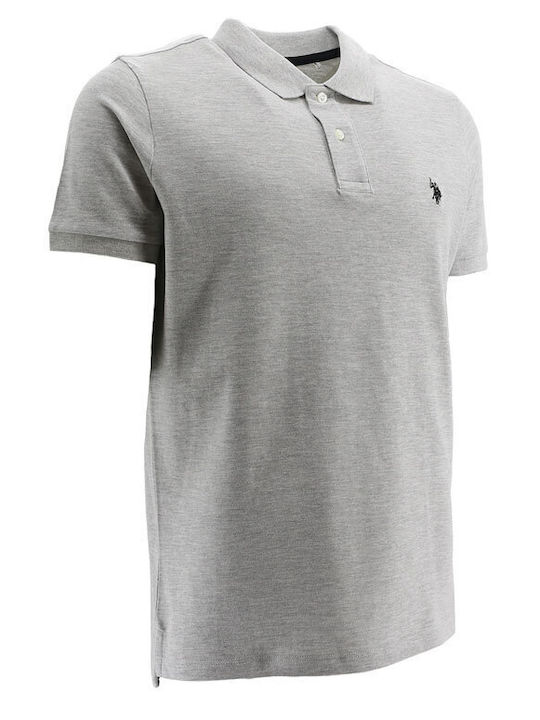 King Polo T-shirt Γκρι
