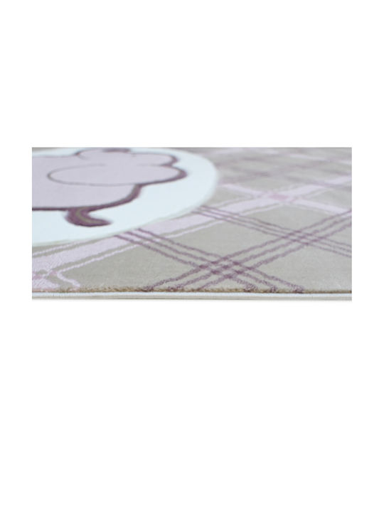 Royal Carpet 6398d Παιδικό Χαλί Ροζ