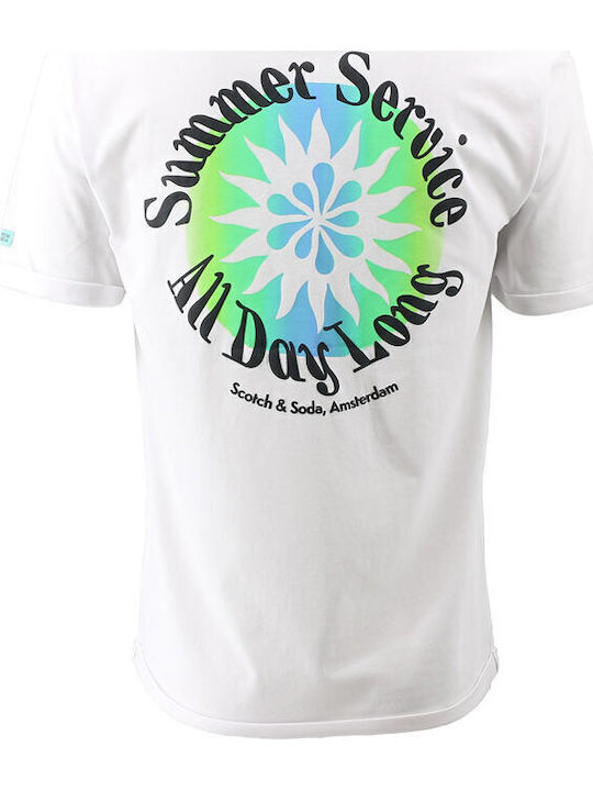 Artwork T-shirt Λευκό