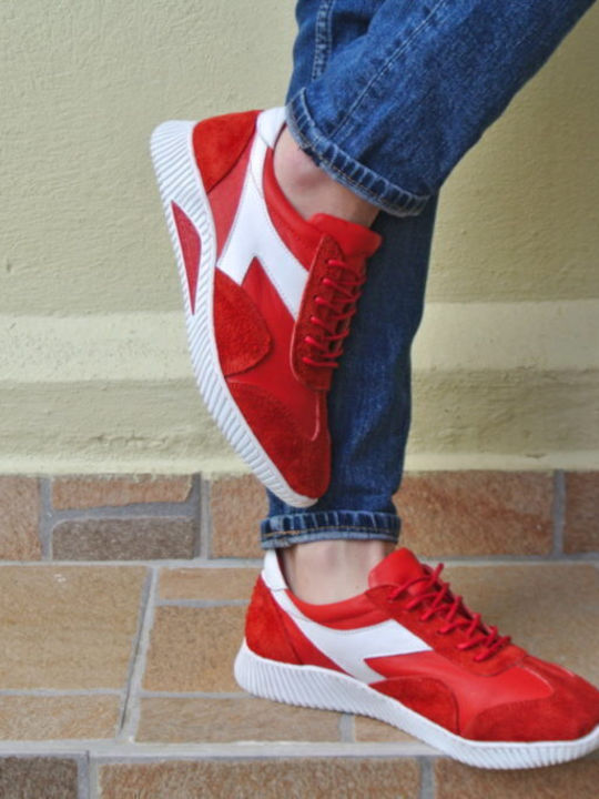 Γυναικεία Ανατομικά Sneakers Κόκκινα