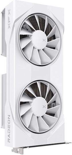 XFX Radeon RX 9060 XT 8GB GDDR6 Swift OC Ediție Gaming Albă Placă Grafică