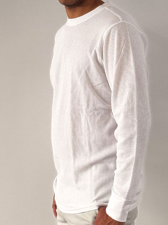 Langarmbluse White