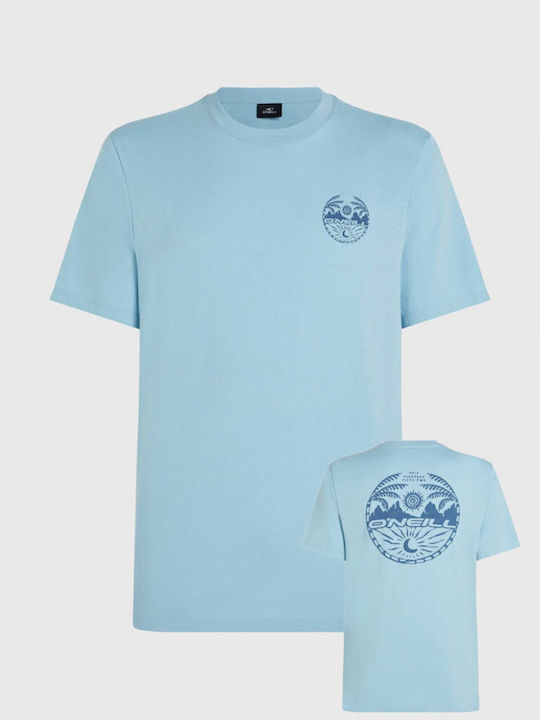 T-shirt Γαλάζιο
