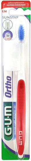 GUM 124 Ortho Zahnbürste Purple