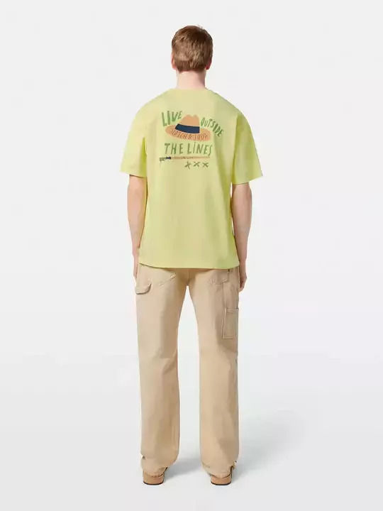 Artwork T-shirt Yellow