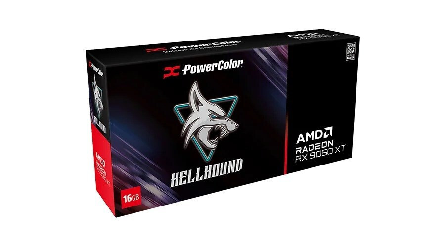 PowerColor Radeon RX 9060 XT 16GB GDDR6 Hellhound Κάρτα Γραφικών
