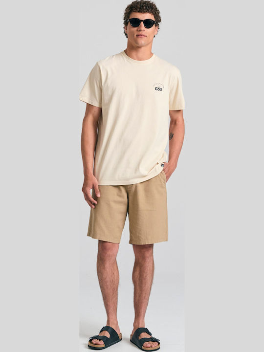 T-shirt Μπεζ