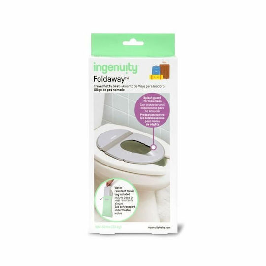 Ingenuity Scaun de Toaletă pentru Copii cu Suprafață Dură Gri