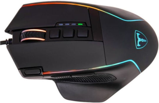 T-Dagger Vale RGB Gaming Ποντίκι 16000 DPI Μαύρο