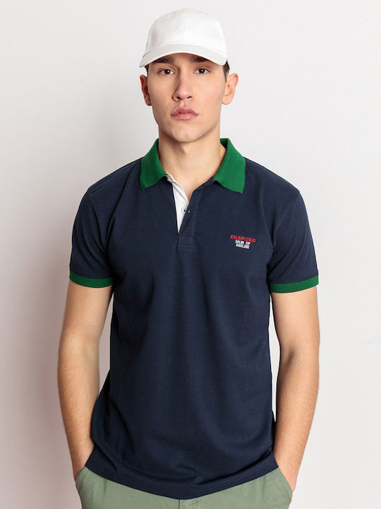 Polo T-shirt Navy Μπλε