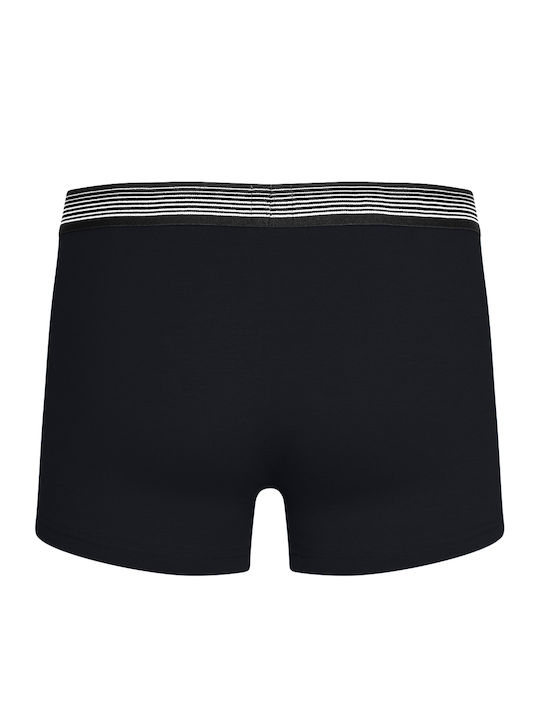 Мъжки боксерки Black, Red, Royal Blue 3Опаковка
