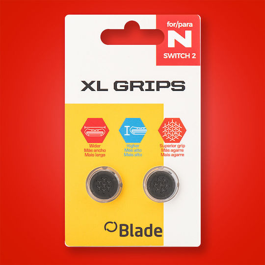 FR-TEC Thumb Grips Κονσόλας σε Μαύρο χρώμα
