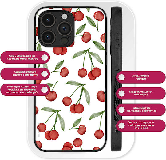 Sonique Fruit Series Google Pixel 9a 5g Cherry Mobile Phone Case 01