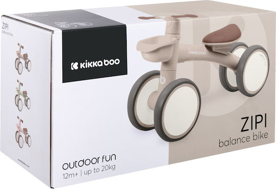 Kikka Boo Zipi Ride On For 12+ Months Beige
