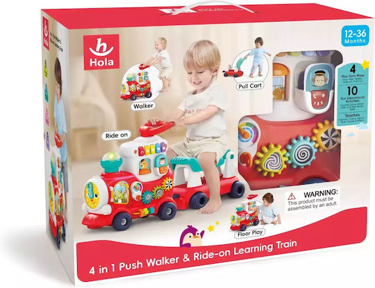 Hola Toys Езда На Влакче За 12+ Месечни Многоцветно