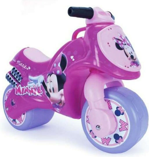 Injusa Minnie Μηχανάκι Ride On για 18+ μηνών Ροζ