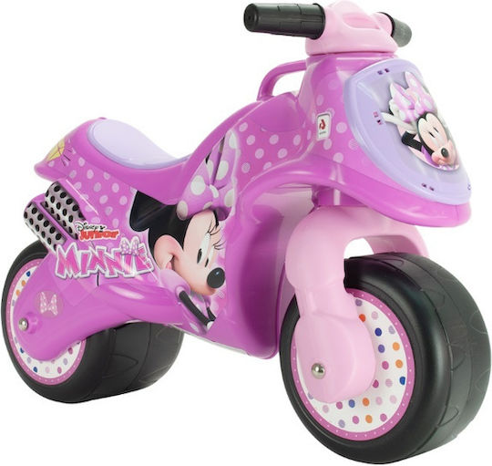 Injusa Minnie Μηχανάκι Ride On για 18+ μηνών Ροζ