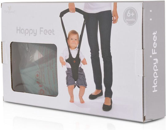 Cangaroo Happy Feet с Поддържащ Ремък за 6+ Месеца Червен