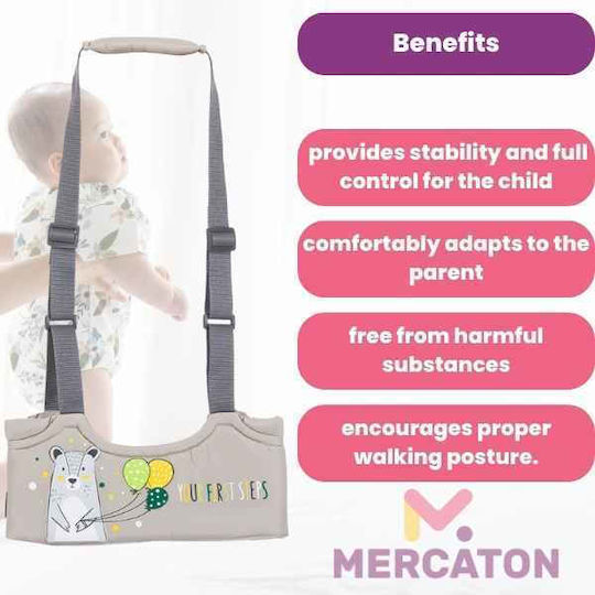 Chipolino 1st Steps With Beige Support Strap