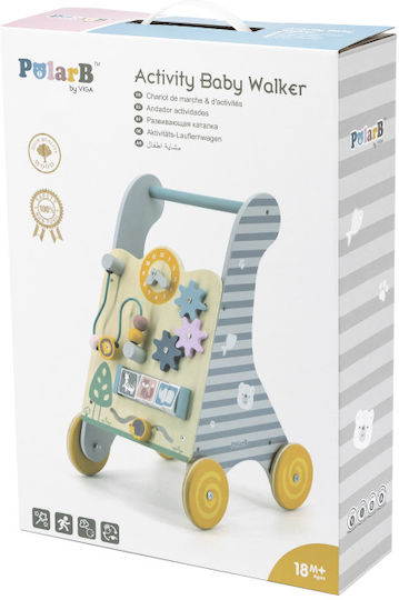 Viga Toys Εκπαιδευτική Περπατούρα για 18+ μηνών Πολύχρωμη