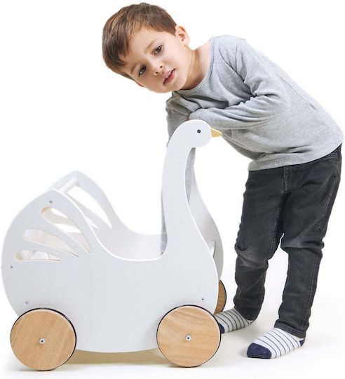 Tender Leaf Toys Количка за 12+ месеца Бяла