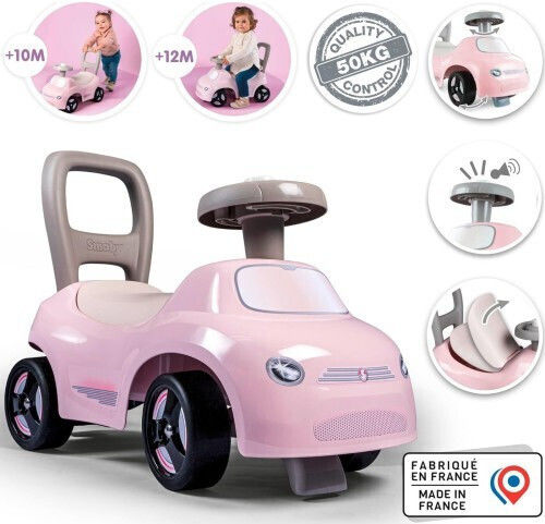Smoby Αυτοκινητάκι Ride On για 10+ μηνών Ροζ