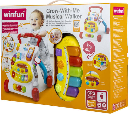 Smily Play Grow With Me για 36+ μηνών με Ήχους Πολύχρωμη