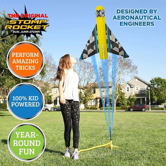 Stomp Rocket Game Target Practice Outdoor Stunt Planes