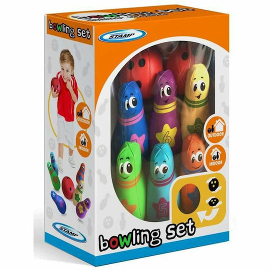Stamp Παιχνίδι Bowling Εξωτερικού Χώρου