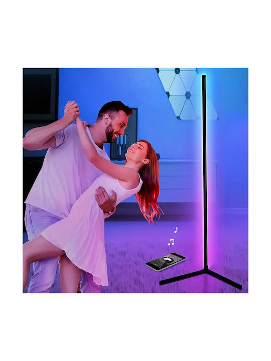 Light4me LED Floor Lamp with RGB Light White