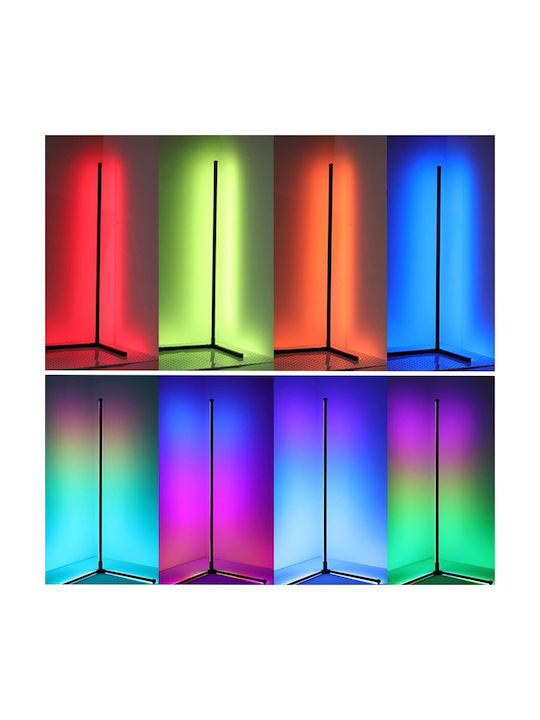 Light4me LED Floor Lamp with RGB Light White