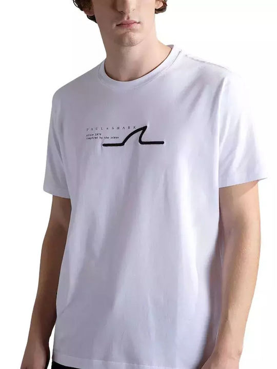 Paul & Shark T-shirt White 24411053-010 | Skroutz.mt