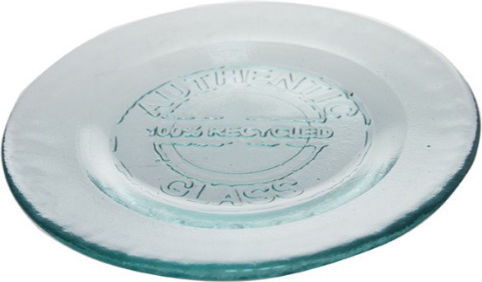 Authentic Πιάτο Γλυκού Διάφανο με Διάμετρο 20cm 6τμχ