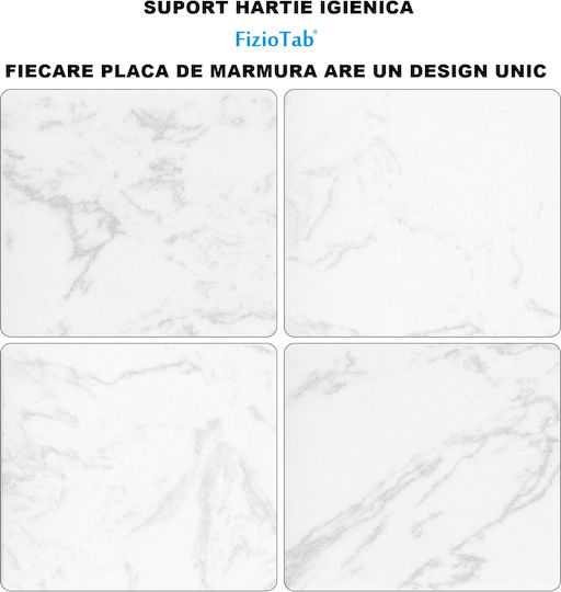 Suport de hârtie Metal Albă 0725657745103