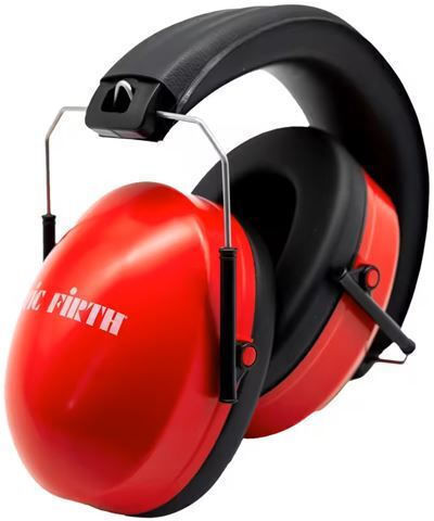 Vic Firth Детски Ωτοασπίδες в Червен Цвят KIDP2 2 Бройки